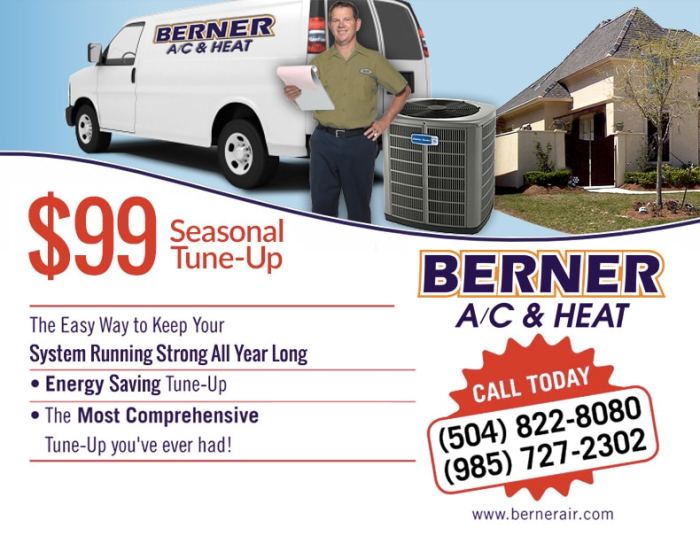 AC Service Specials North Shore - Air Conditioner Tune Up Deals | Berner